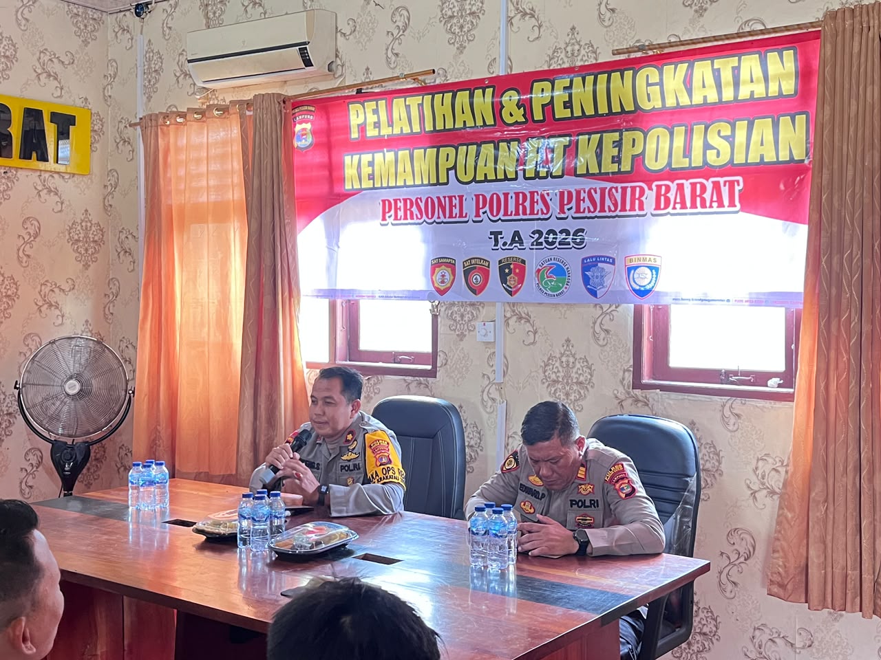 Mbminvestigasi.com | Tingkatkan Kemampuan Personel, Wakapolres Pesisir Barat Pimpin Latkatpuan Fungsi Teknis Reskrim