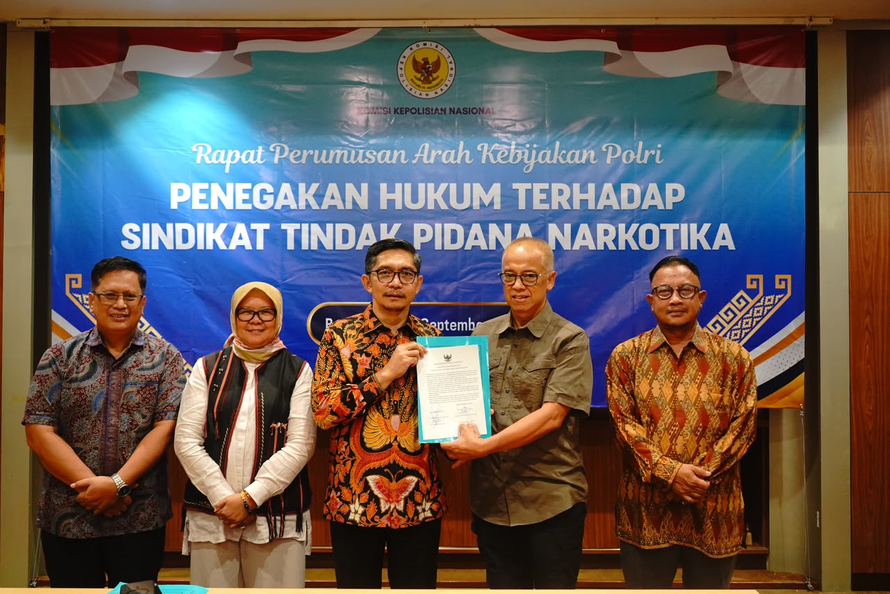 Mbminvestigasi.com | Kompolnas Rumuskan Arah Kebijakan Polri dengan Tema Penegakan Hukum Terhadap Sindikat Tindak Pidana Narkotika