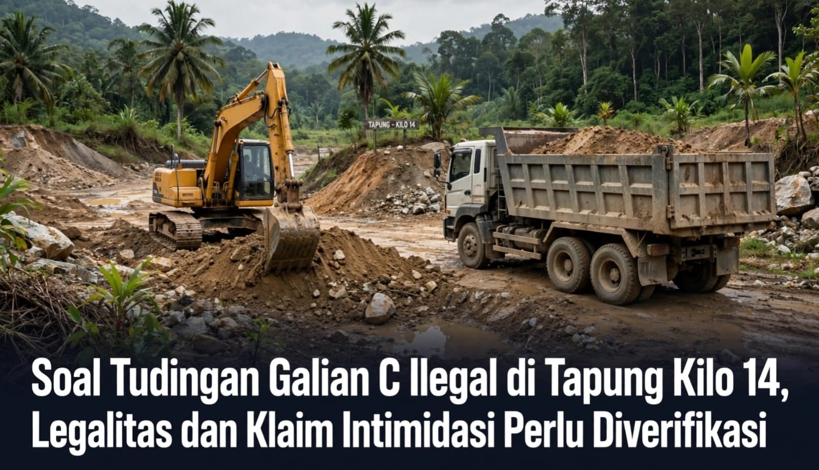 Mbminvestigasi.com | Soal Tudingan Galian C Ilegal di Tapung Kilo 14, Legalitas dan Klaim Intimidasi Perlu Diverifikasi Mbminvestigasi.com | Soal Tudingan Galian C Ilegal di Tapung Kilo 14, Legalitas dan Klaim Intimidasi Perlu Diverifikasi