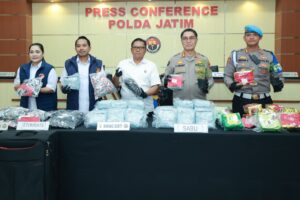 Mbminvestigasi.com | Polda Jatim Ungkap 1.870 Kasus Narkoba, 2.382 Tersangka Diamankan