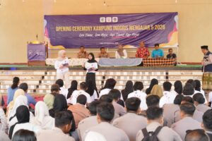 Mbminvestigasi.com | Kampung Inggris Mengajar Resmi Dibuka, Polres Kediri Bangun Ruang Belajar Aman bagi Generasi Muda
