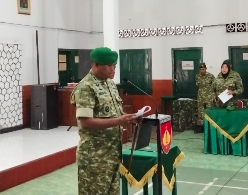 Mbminvestigasi.com | 57 Prajurit Kodim Wonogiri Naik Pangkat 1 Oktober 2026, Dandim: Ini Amanah