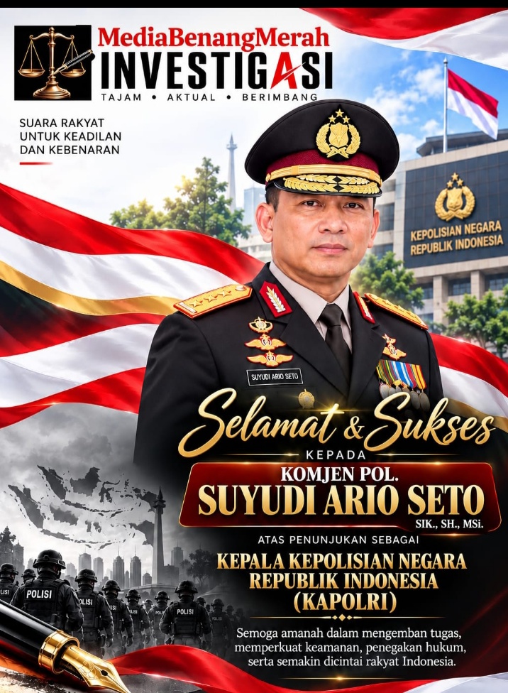 Mbminvestigasi.com | SELAMAT DATANG DAN SUKSES KEPADA KAPOLRI BARU Komjen Pol. Suyudi Ario Seto, S.IK., SH., M.Si. Mbminvestigasi.com | SELAMAT DATANG DAN SUKSES KEPADA KAPOLRI BARU Komjen Pol. Suyudi Ario Seto, S.IK., SH., M.Si.