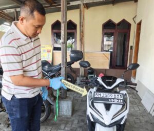 Mbminvestigasi.com | Polres Malang Ungkap Curanmor Milik Mahasiswa, Tersangka Diamankan Saat Transaksi COD