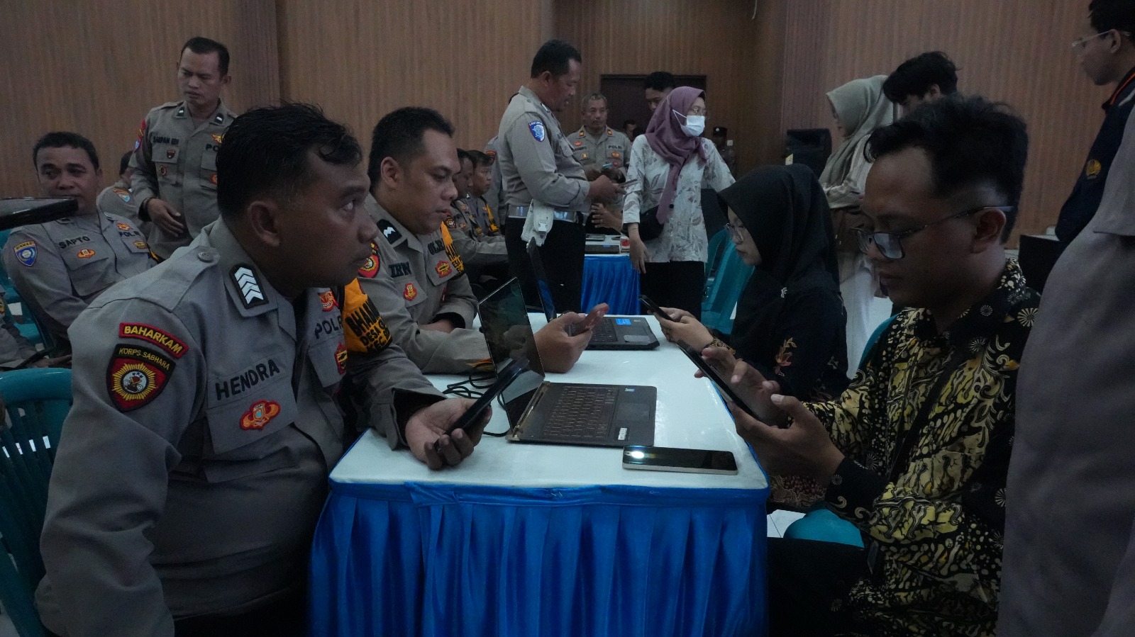 Mbminvestigasi.com | Polresta Sidoarjo Gandeng Dispendukcapil Bekali Bhabinkamtibmas Mekanisme IKD, Dukung Perlinsos