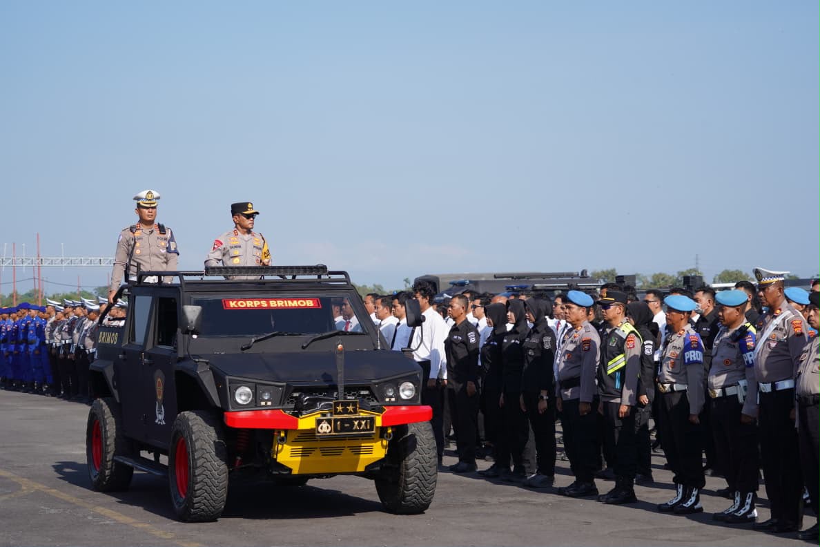 Mbminvestigasi.com | 2.678 Personel Dikerahkan, Kapolda NTB Pimpin Apel Ops Mandalika Rinjani 2026 Amankan MotoGP