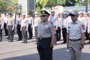 Mbminvestigasi.com | Kenaikan Pangkat Jadi Momentum Tingkatkan Pengabdian, Kapolres Kediri Kota Tekankan Profesionalisme dan Keteladanan