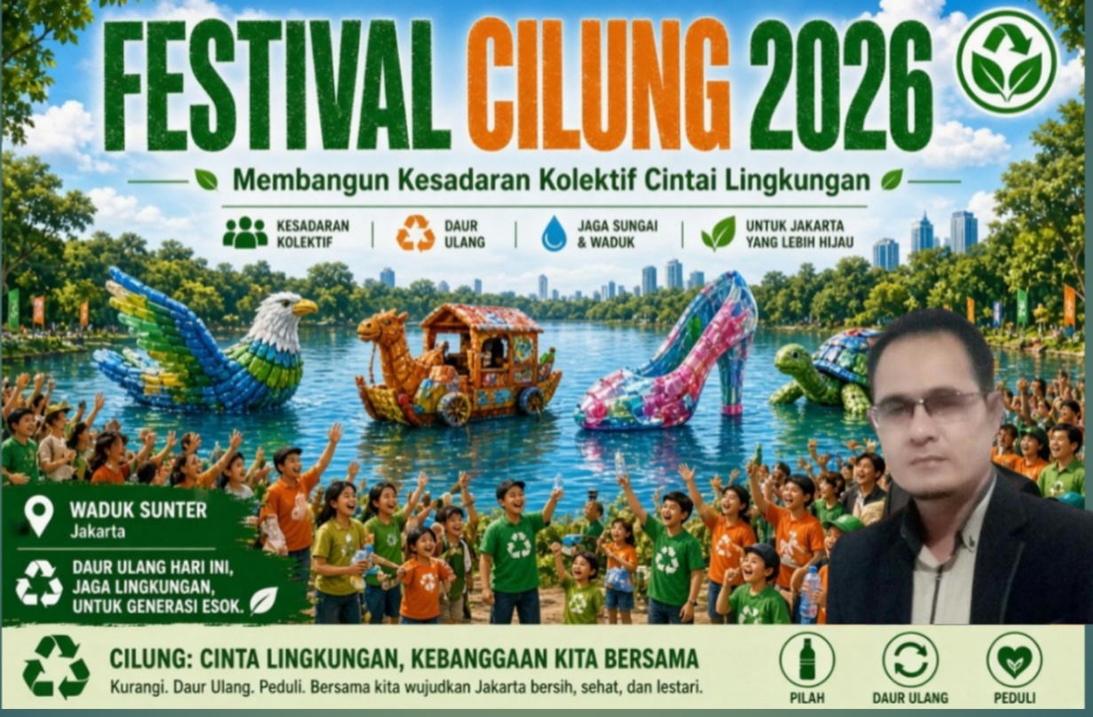Mbminvestigasi.com | Ketua IWOI Jakarta: Bangun Kesadaran Kolektif Cinta Lingkungan Lewat Festival Cilung 2026