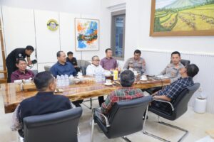 Mbminvestigasi.com | Perkuat Sinergi dan Kepedulian Sosial, DBK Silaturahmi dengan Kapolres Kediri Kota