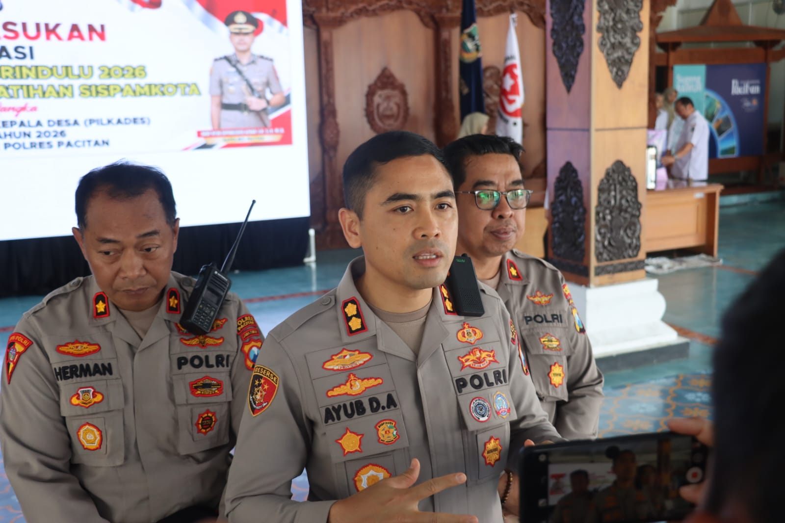 Mbminvestigasi.com | Polres Pacitan Gelar Pasukan Operasi Mantap Praja Grindulu 2026, Antisipasi Konflik Pilkades Serentak Mbminvestigasi.com | Polres Pacitan Gelar Pasukan Operasi Mantap Praja Grindulu 2026, Antisipasi Konflik Pilkades Serentak