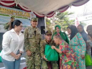 Mbminvestigasi.com | Kodim 0809/Kediri Bersama Koramil 14/Plosoklaten Gelar Bakti Kesehatan dan Bakti Sosial, Wujud Syukur HUT Ke-81 TNI