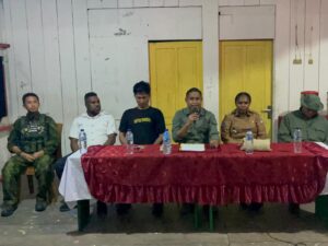 Mbminvestigasi.com | TNI dan Pemkab Teluk Bintuni Tinjau Fasilitas Umum di Kampung Moyeba