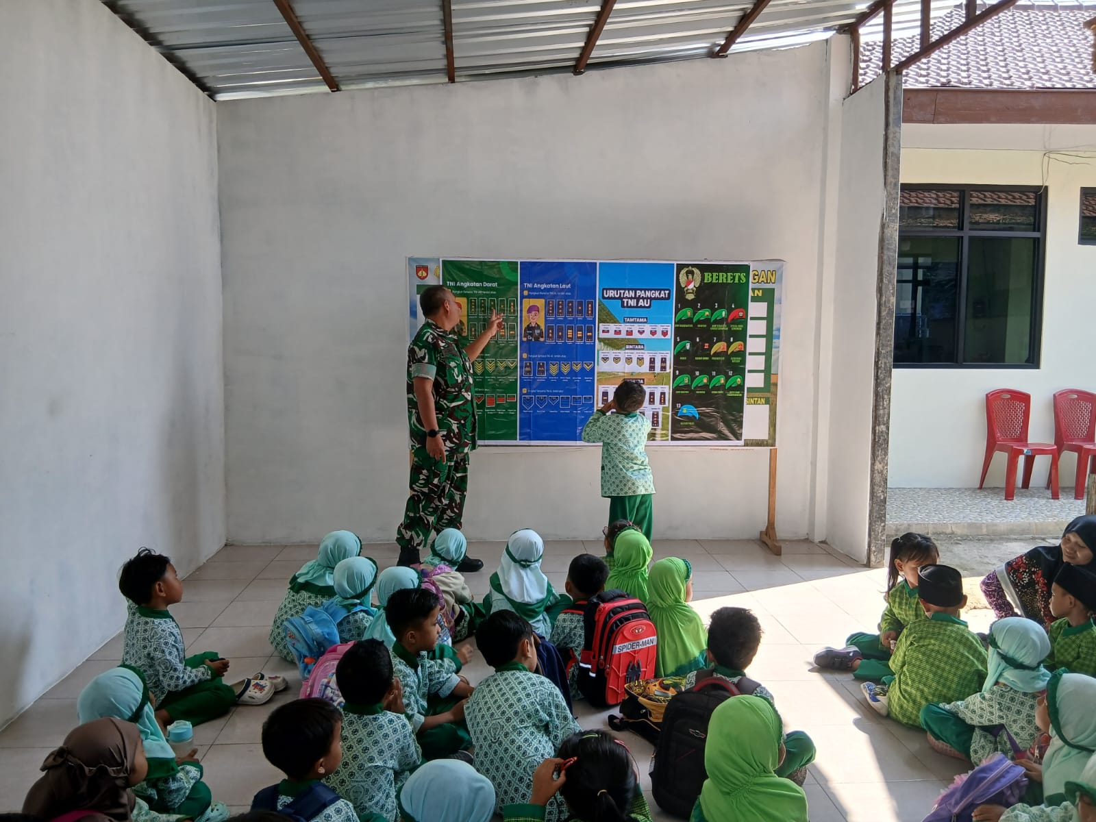Mbminvestigasi.com | Seru! Puluhan Murid TK Perwanida Gunungan "Serbu" Markas Koramil 11 Manyaran Mbminvestigasi.com | Seru! Puluhan Murid TK Perwanida Gunungan "Serbu" Markas Koramil 11 Manyaran