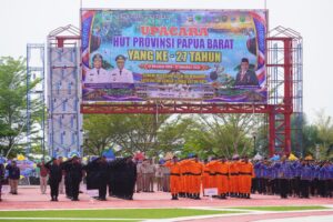 Mbminvestigasi.com | Peringati HUT ke-27, Papua Barat Teguhkan Persatuan dan Komitmen Pembangunan