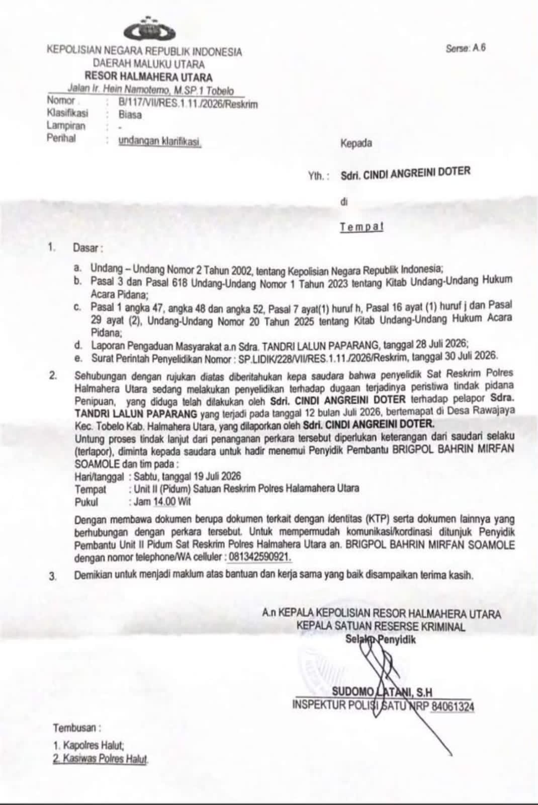 Mbminvestigasi.com | Ketika Arisan Bodong Berakhir Laporan Polisi Mbminvestigasi.com | Ketika Arisan Bodong Berakhir Laporan Polisi