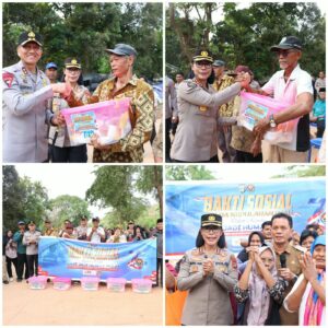 Mbminvestigasi.com | BAKTI SOSIAL POLDA KEPRI DALAM RANGKA HARI JADI HUMAS POLRI DI TPA PUNGGUR