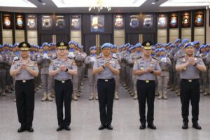 Mbminvestigasi.com | Wakapolri Pimpin Upacara Purna Tugas FPU 7 Minusca, 140 Personel Terima Penghargaan