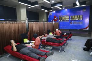 Mbminvestigasi.com | Hari Jadi ke-75 Humas Polri, Divhumas Polri Gelar Donor Darah Serentak Bersama Humas Polda Jajaran dan Media