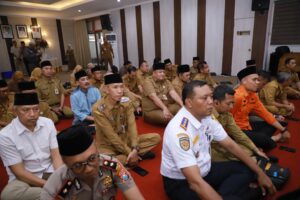 Mbminvestigasi.com | Kapolres Kediri Kota Hadiri Doa Bersama Dua Tahun Pemerintahan Prabowo-Gibran, Perkuat Sinergi dan Persatuan