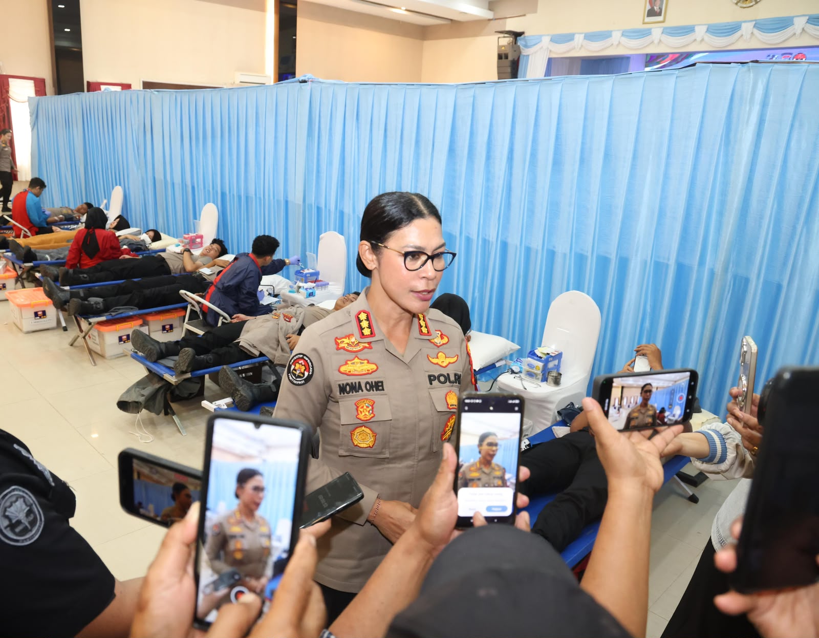 Mbminvestigasi.com | POLDA KEPRI GELAR DONOR DARAH PERINGATI HARI JADI HUMAS POLRI KE-75 Mbminvestigasi.com | POLDA KEPRI GELAR DONOR DARAH PERINGATI HARI JADI HUMAS POLRI KE-75