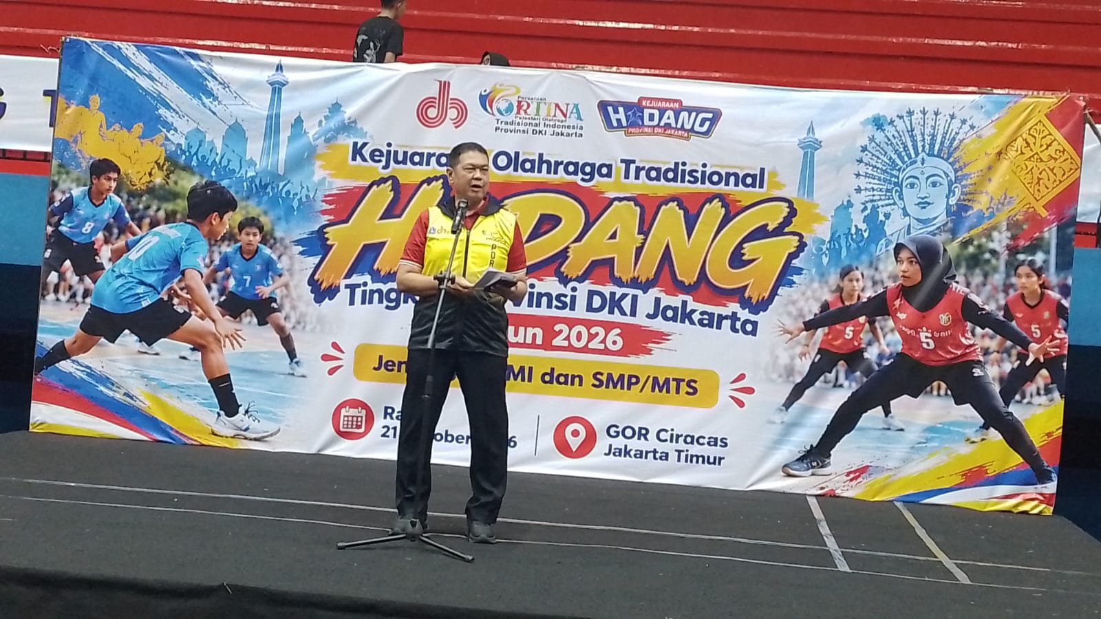 Mbminvestigasi.com | KORMI DKI dan Dispora Buka Kejuaraan Olahraga Tradisional Pelajar di Ciracas