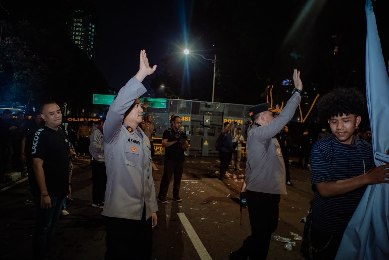 Mbminvestigasi.com | Aksi di Jakarta Berjalan Damai, Polda Metro Jaya Apresiasi Masyarakat