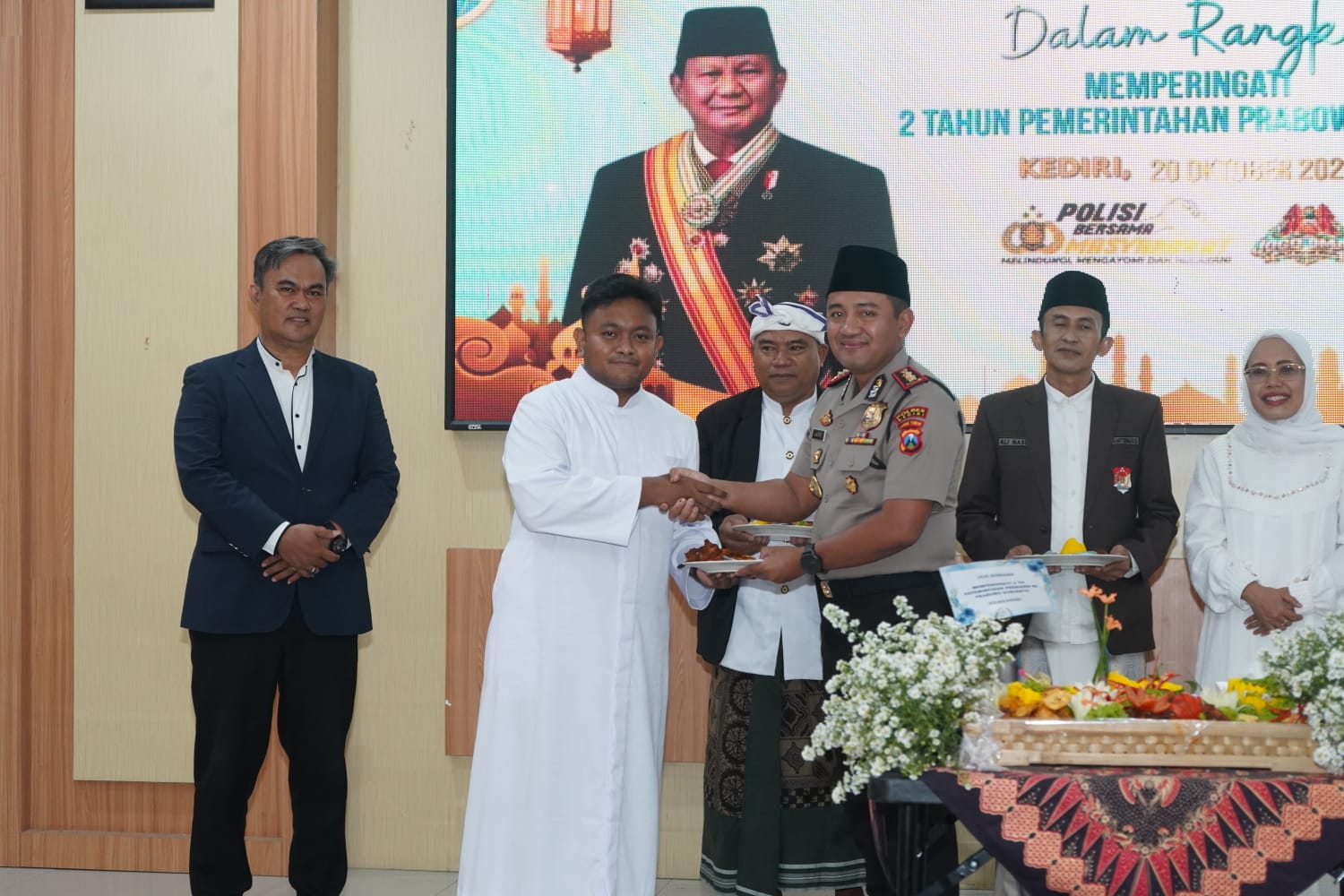 Mbminvestigasi.com | Dua Tahun Prabowo-Gibran, Polres Kediri Gelar Doa Bersama untuk Negeri