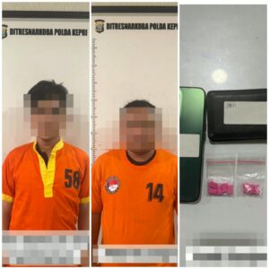 Mbminvestigasi.com | DITRESNARKOBA POLDA KEPRI UNGKAP DUGAAN JARINGAN PEREDARAN EKSTASI DI BATAM, 17 ORANG DIAMANKAN