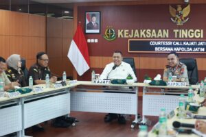 Mbminvestigasi.com | Perkuat Sinergi Penegakan Hukum, Kapolda Jatim Gelar Courtesy Call ke Kajati