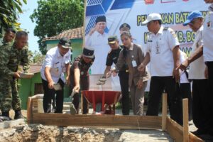Mbminvestigasi.com | Dandim dan Bupati Boyolali Letakkan Batu Pertama Pembangunan KDKMP Desa Sambon, Warga Sambut Penuh Harapan