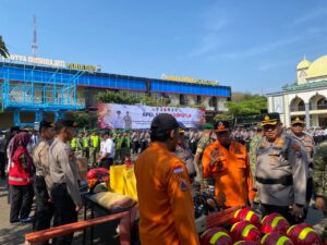 Mbminvestigasi.com | Hadapi Kemarau Panjang, Polresta Tuban bersama Instansi Lintas Sektoral Siaga Bencana Karhutla