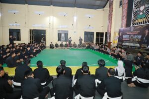 Mbminvestigasi.com | Kapolres Kediri Kota Perkuat Sinergi dengan PSHT Pusat Madiun, Bersama Jaga Kondusivitas Kota