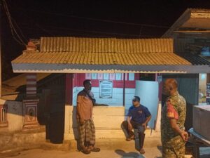 Mbminvestigasi.com | Patroli Malam Babinsa, Jaga Keamanan dan Kondusivitas Wilayah