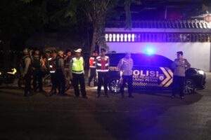 Mbminvestigasi.com | Polres Pelabuhan Tanjung Perak Gelar Patroli Skala Besar Antisipasi Gangster dan Balap Liar