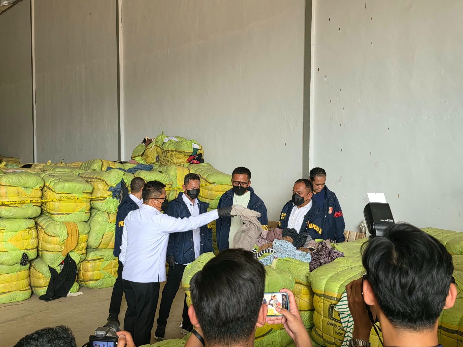 Mbminvestigasi.com | Bareskrim Polri Ungkap Dugaan Impor Ilegal 1.257 Balpres di Subang