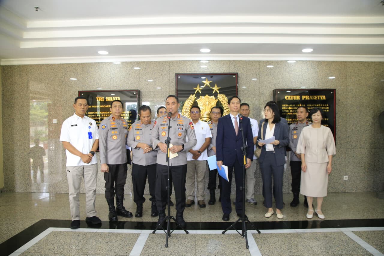 Mbminvestigasi.com | Kapolri Terima Kunjungan Delegasi Kementerian Keamanan Publik Tiongkok, Perkuat Kerja Sama Pemberantasan Narkotika
