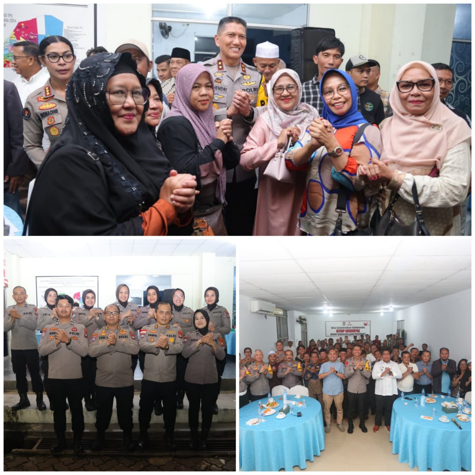 Mbminvestigasi.com | KUMPUL BERSAMA MASYARAKAT, KAPOLDA KEPRI SERAP ASPIRASI WARGA BENGKONG MELALUI NGOPI BARENG