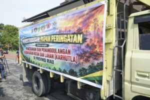 Mbminvestigasi.com | Karhutla Mereda, Polda Riau Siapkan 260 Plang Cegah Kebakaran Berulang