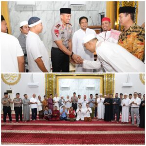 Mbminvestigasi.com | JUMAT KELILING KAPOLDA KEPRI, DARI MASJID AL AZHAR SERUKAN KEBERSAMAAN JAGA KAMTIBMAS