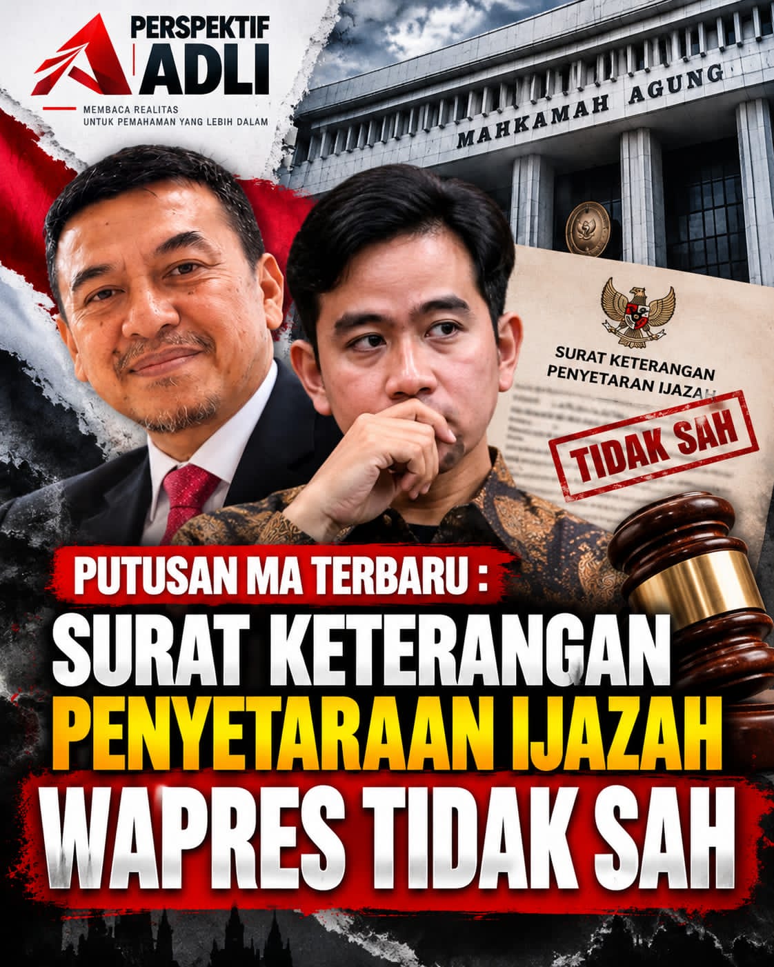 Mbminvestigasi.com | PUTUSAN MA TERBARU: SURAT KETERANGAN PENYETARAAN IJAZAH WAPRES TIDAK SAH! Mbminvestigasi.com | PUTUSAN MA TERBARU: SURAT KETERANGAN PENYETARAAN IJAZAH WAPRES TIDAK SAH!