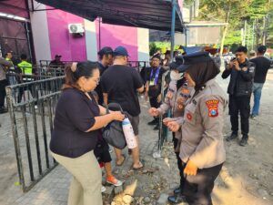 Mbminvestigasi.com | Pengamanan Berlapis di Stadion Brawijaya, Polres Kediri Kota Pastikan Laga Persik Vs Persita Kondusif